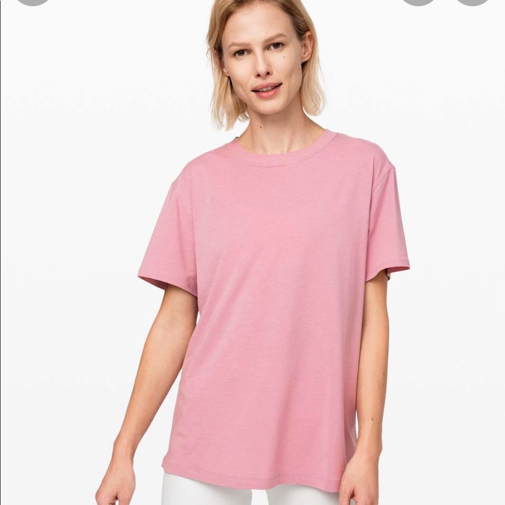 All yours tee Pink Taupe lululemon